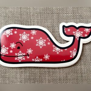 christmas- snowflake vineyard vines sticker
